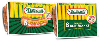 gluten free nathans hot dogs