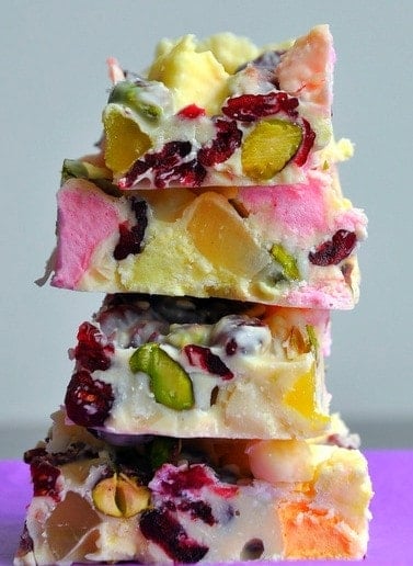 White Chocolate Rocky Road Fudge Recipe