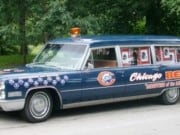 Chicago Bears Unofficial Tailgate Hearse