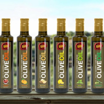 Bari Olive Oil produce line up