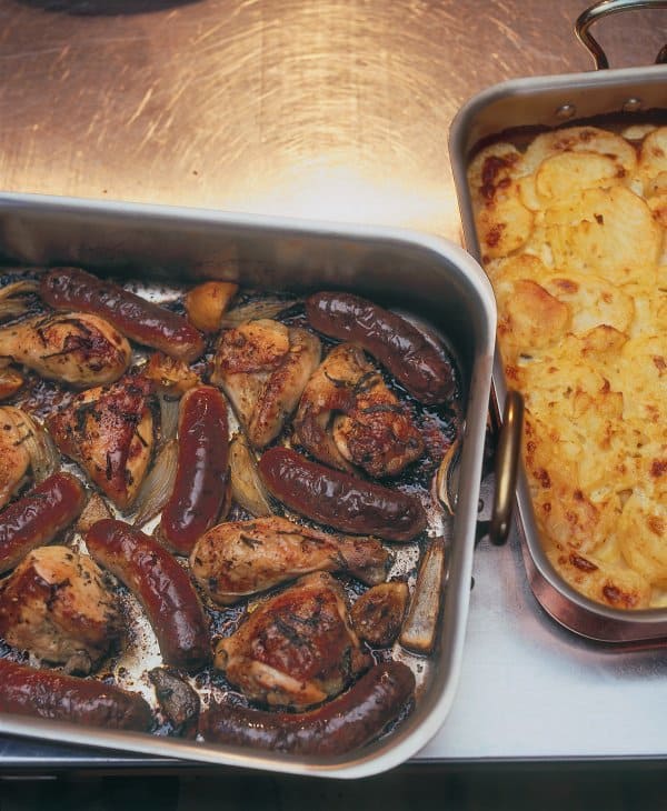Nigella's Easy Italian Tray Bake: Oven Chicken Bake with Sausage