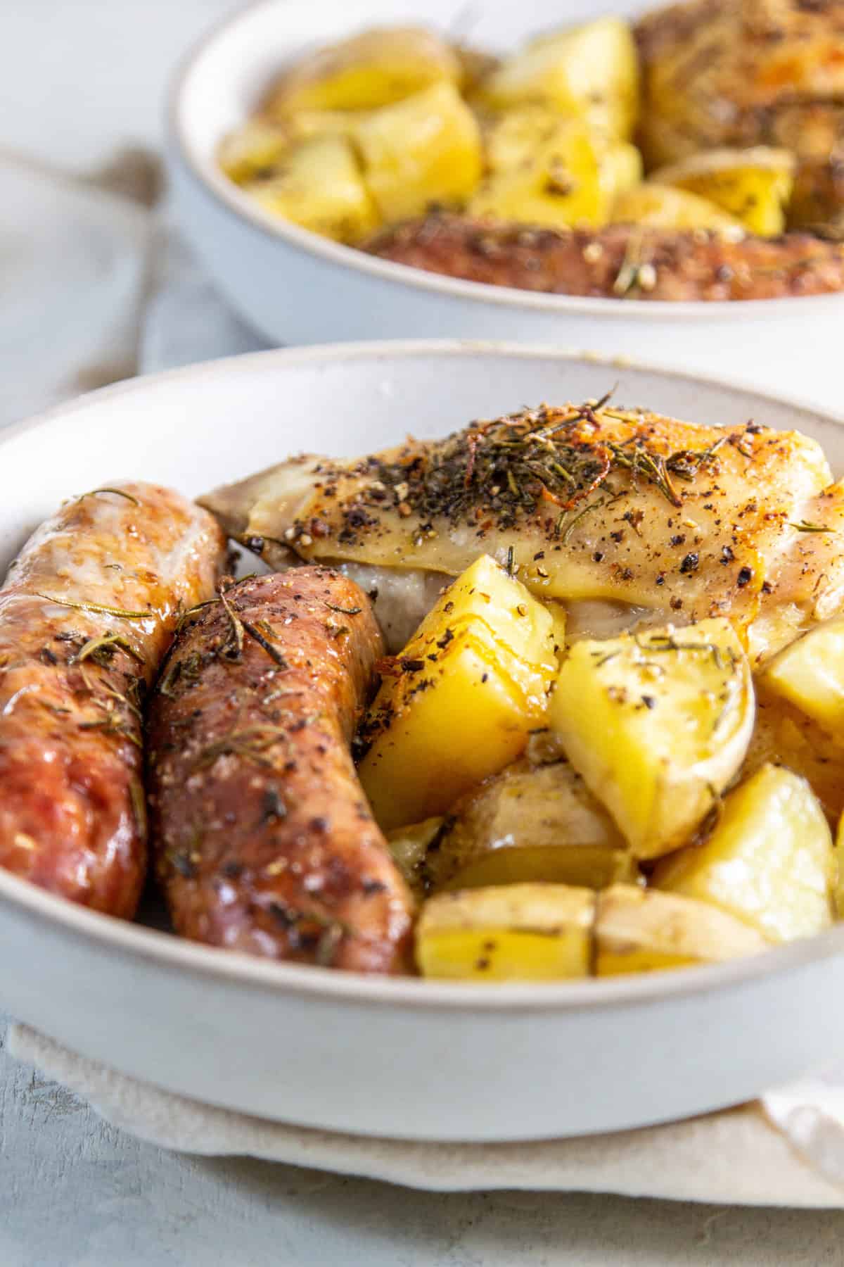 Nigella's Easy Italian Tray Bake: Oven Chicken Bake with Sausage