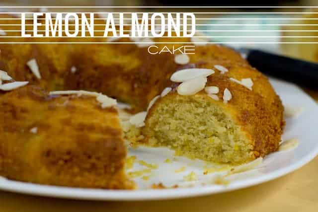 Gluten Free Lemon Almond Cake