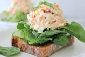 easy salmon salad recipe