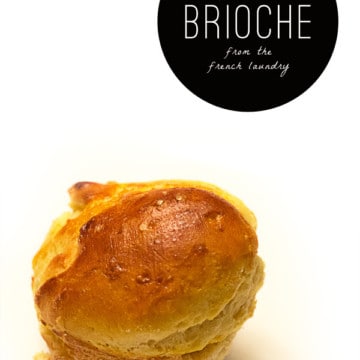 gluten free brioche roll from the French Laundry recipe