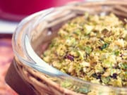 warm brussels sprouts salad