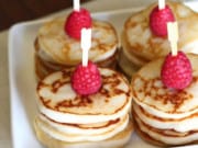 Gluten Free Vegan Pancakes: Mini Lemon Pancakes