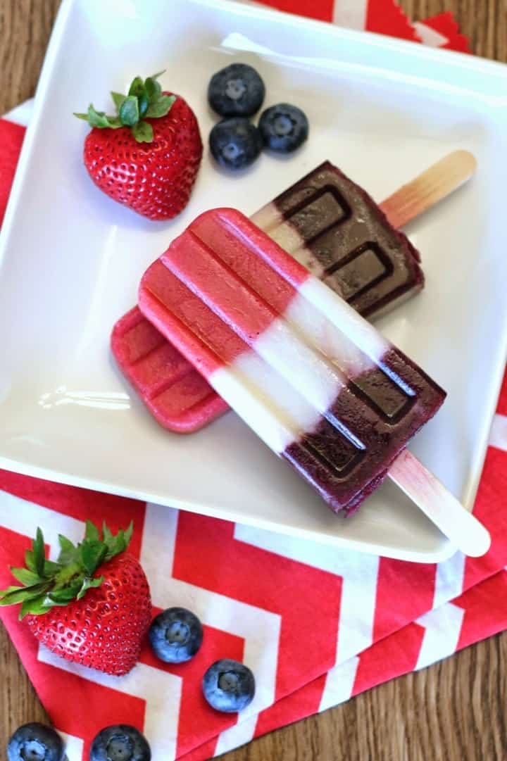 Dairy-Free Creamy Berry Popsicles | Sarah, Baking Gluten Free