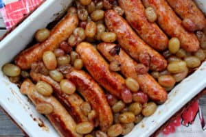 sausages and grapes recipe