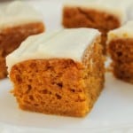 gluten-free pumpkin squares