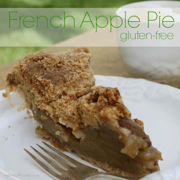 Delicious French Apple Pie: Gluten-Free Crumb Apple Pie