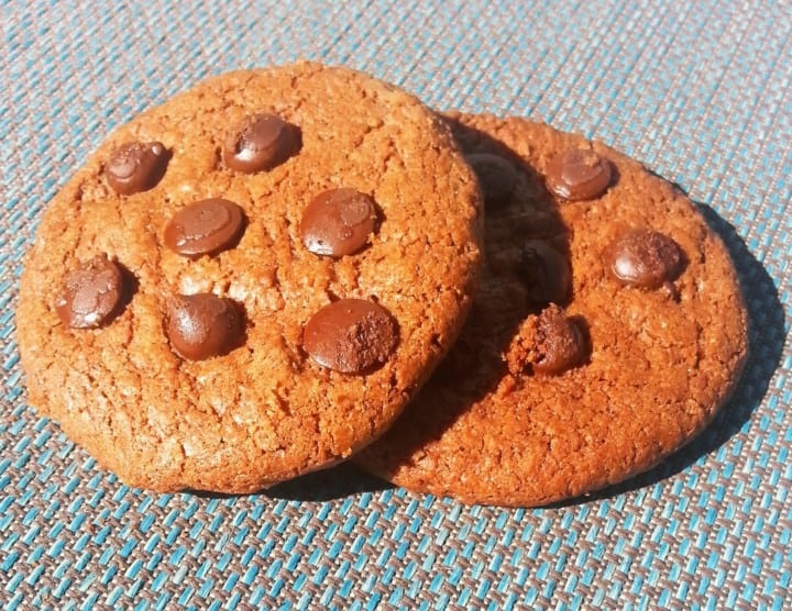 Flourless Chocolate Nut Butter Cookies