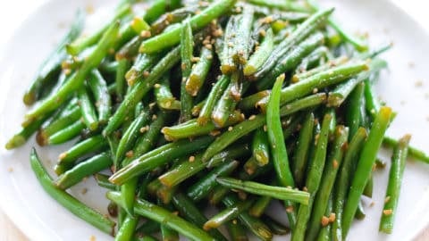 Asian-Style Stir Fried Green Beans