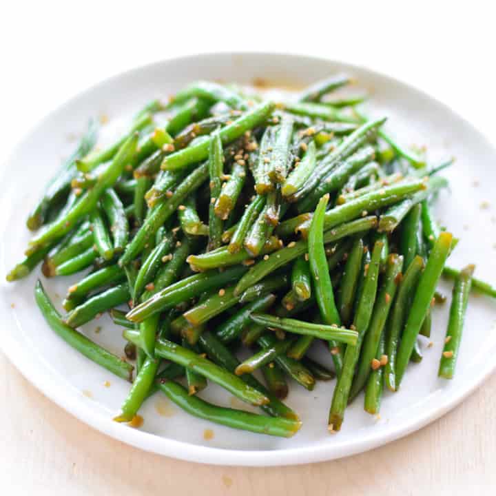 Asian-Style Stir Fried Green Beans
