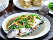 Chinese-Style Whole Steamed Fish