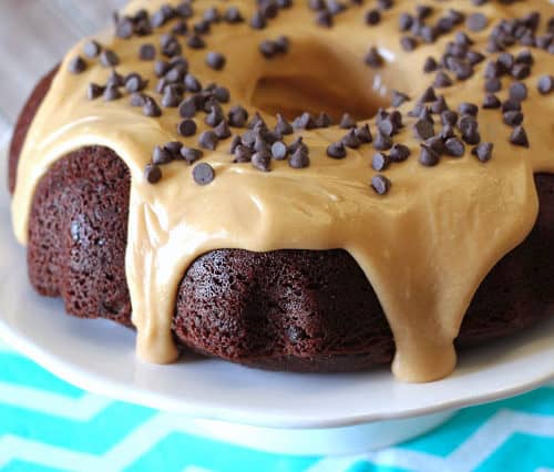 Chocolate Peanut Butter Cake with Peanut Butter Frosting Recipe - The  Cookie Rookie®