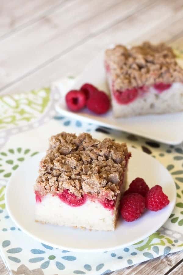Strawberry Rhubarb Coffee Cake {Paleo + Gluten-free}