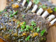 How to Cook Lamb Chops in The Oven: Lamb Chops with Spicy Apricot Sauce