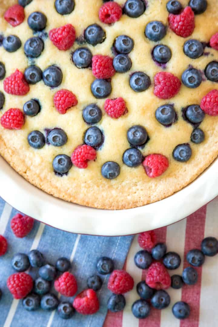 Gluten-Free Berry Buttermilk Cake Recipe