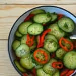 fresh cucumber salad recipe