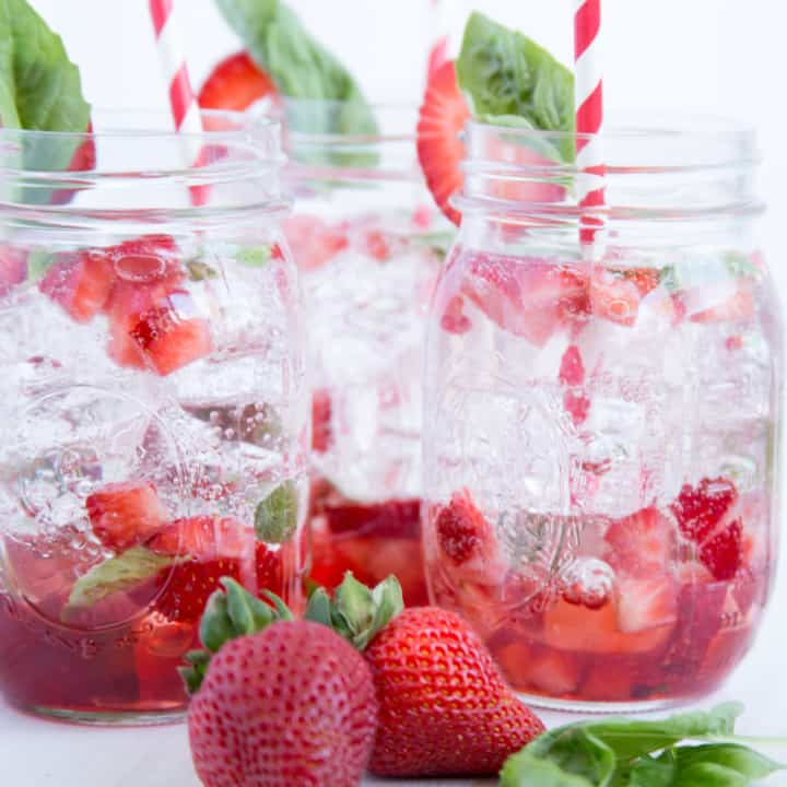 Farmer's Daughter Strawberry Cocktail Recipe With Basil