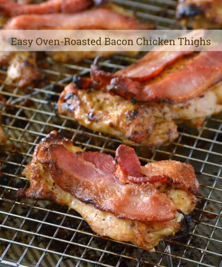 Sheet Pan Chicken Thighs Recipe With Bacon