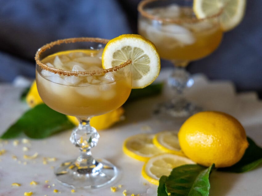 lemon vodka cocktail