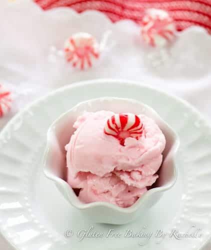 Gluten-Free Vegan Peppermint Candy Ice Cream | Rachelle, Footloose And Flour Free