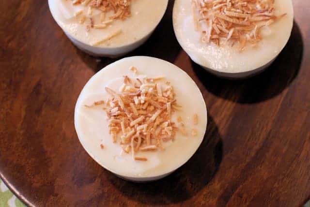coconut cream pies
