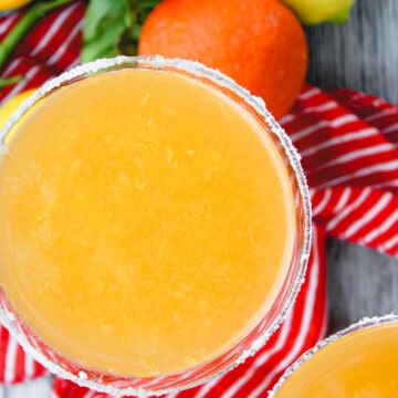 Martini with Tangerine Juice