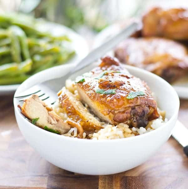 Sticky Baked Bourbon Chicken | Tina, A Girl Who Loves To Eat