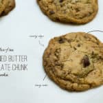 brown butter chocolate chunk cookies