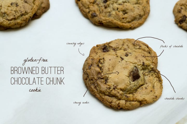 Gluten-free brown butter chocolate chunk cookies | Mary Fran, Cupcake Therapist