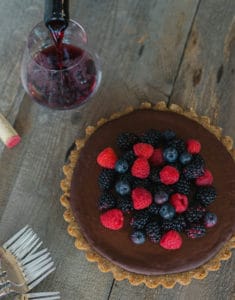paleo dark chocolate tart recipe