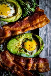 Avocado Baked Egg recipe