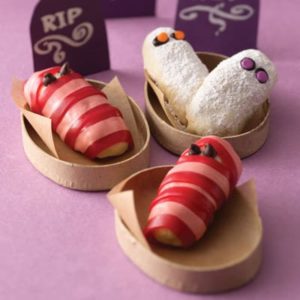 Fruity Mummy or Ghost Cookies
