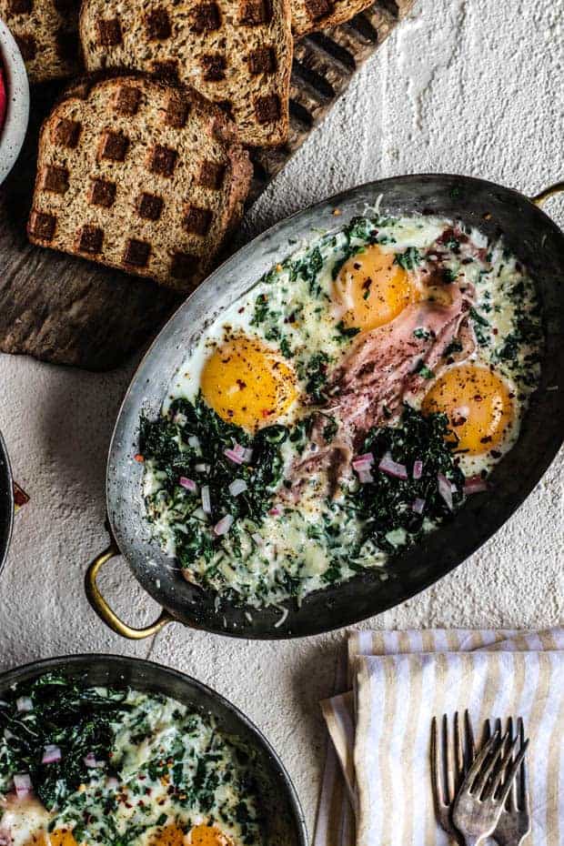 Delicious Baked Eggs: Julia Child Style