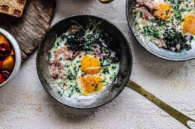 Delicious Baked Eggs