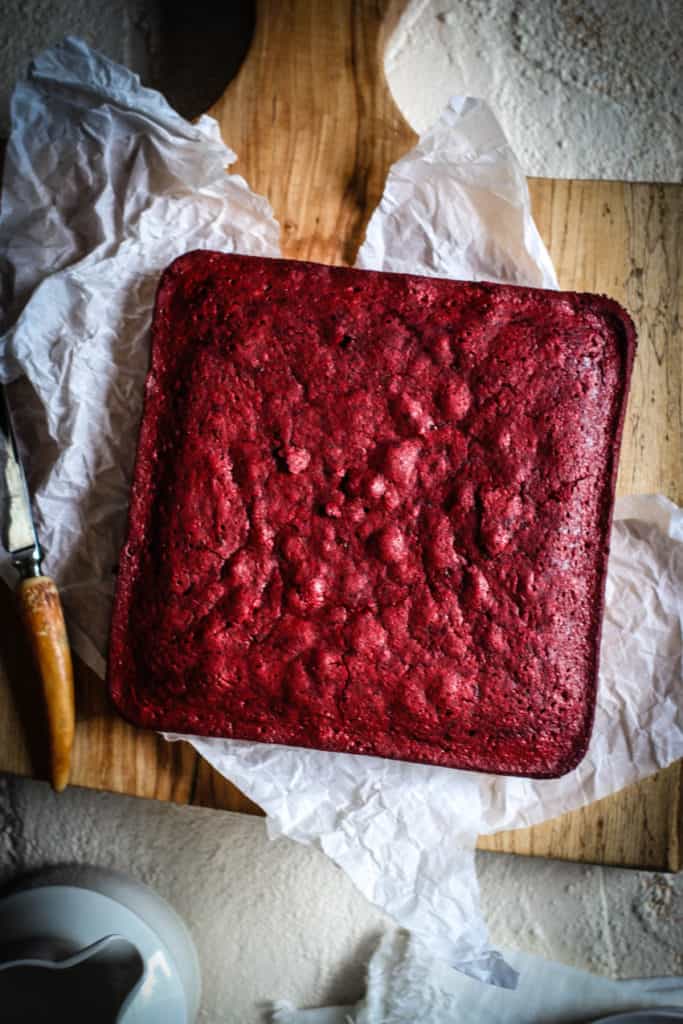 how to make Red Velvet Brownies