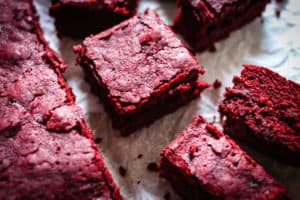 Gluten-Free Red Velvet Brownies