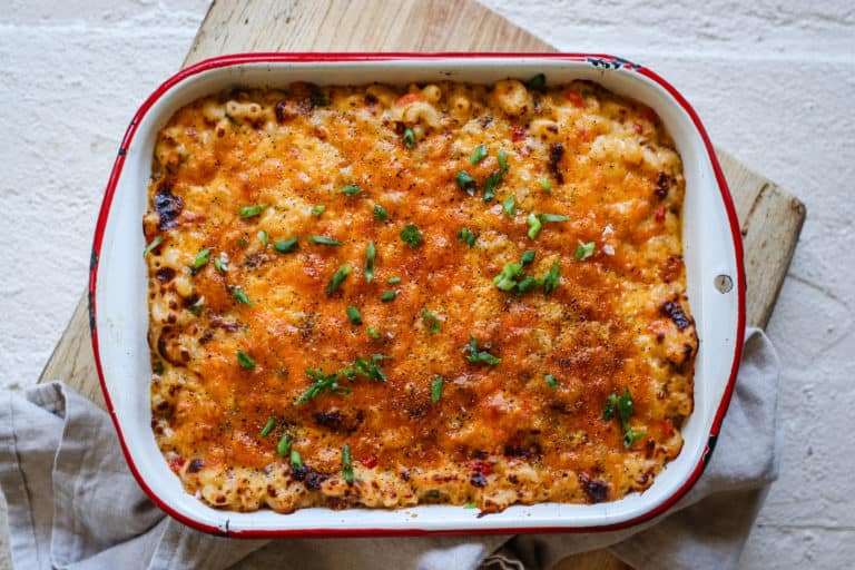 Pimento Macaroni and Cheese with Bacon Recipe - G-Free Foodie