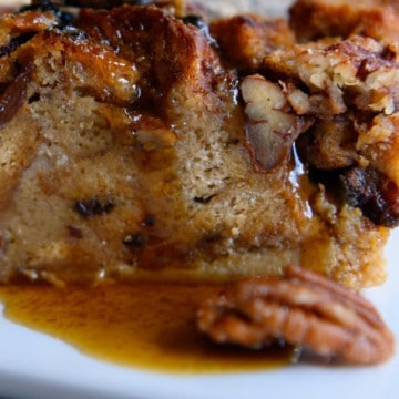cinnamon raisin bread pudding