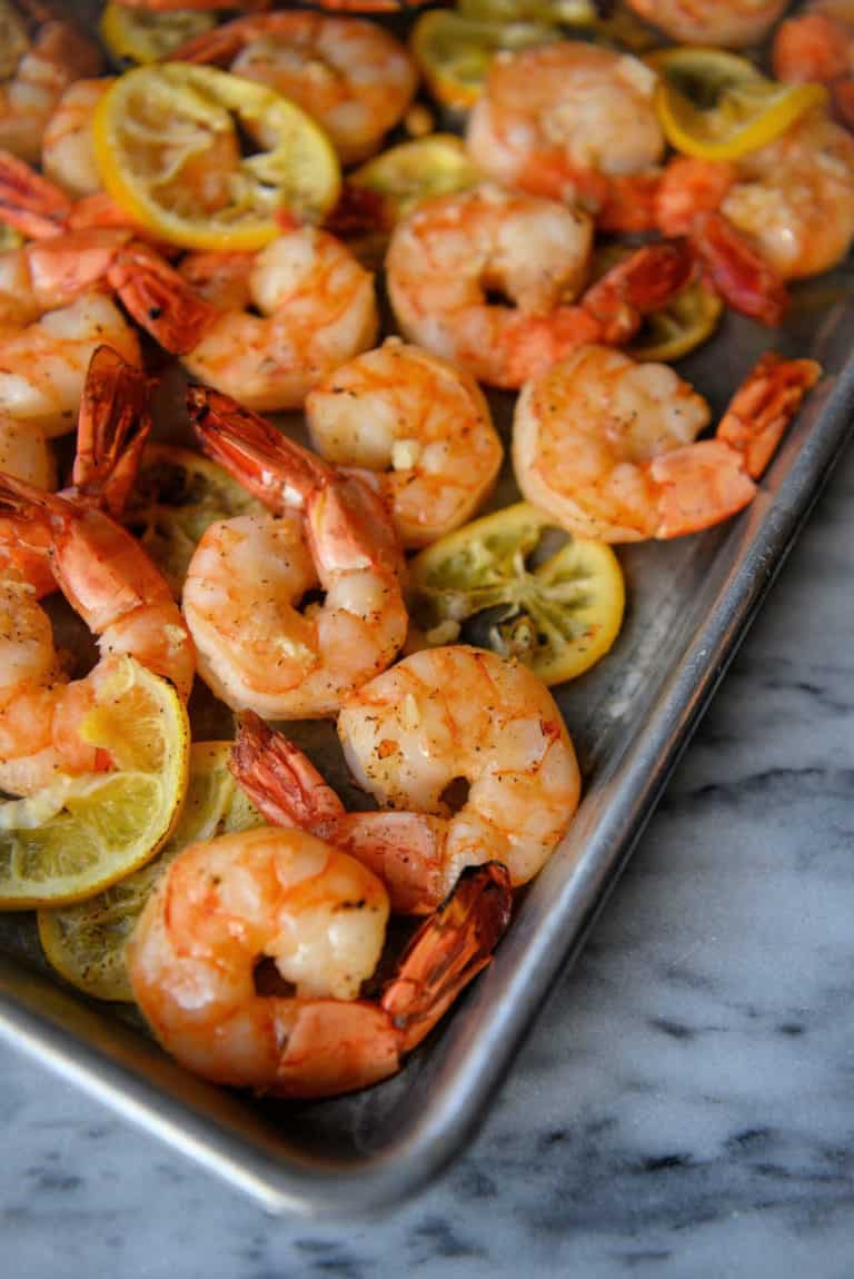 Roasted Shrimp with Lemon & Garlic GFree Foodie