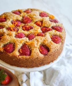 Gluten-Free Strawberry Buttermilk Cake