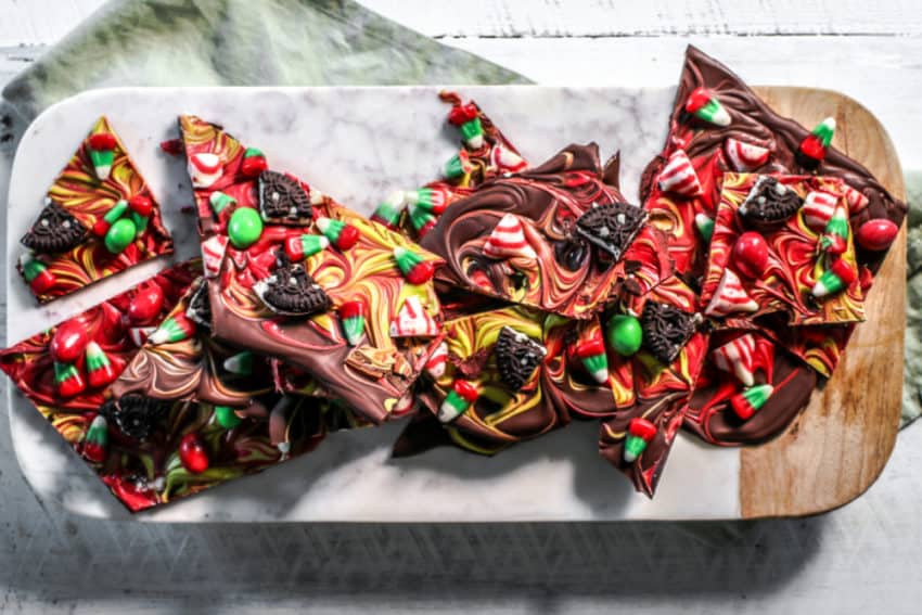 Christmas chocolate bark recipe gluten free