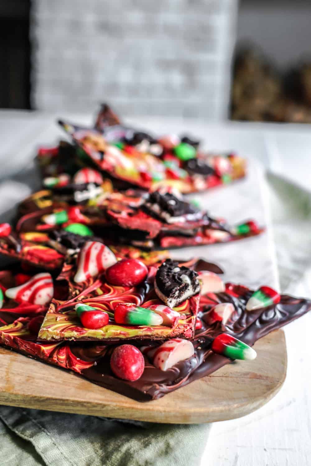 Christmas Candy Chocolate Bark Holiday Chocolate Bark Recipe