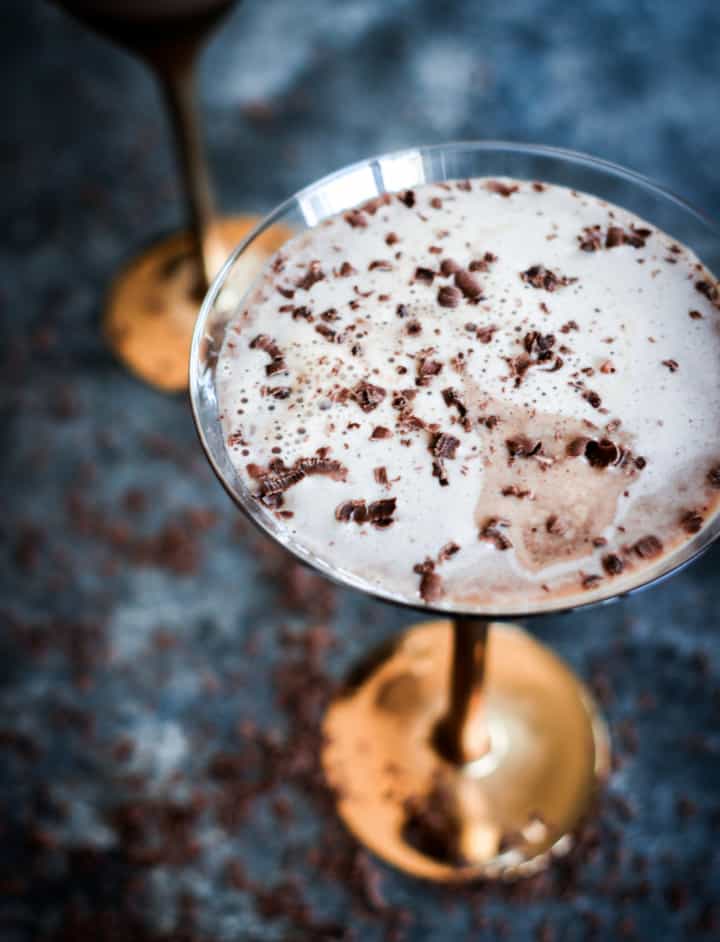 Delicious Chocolate Martini (make it Dairy Free too!)