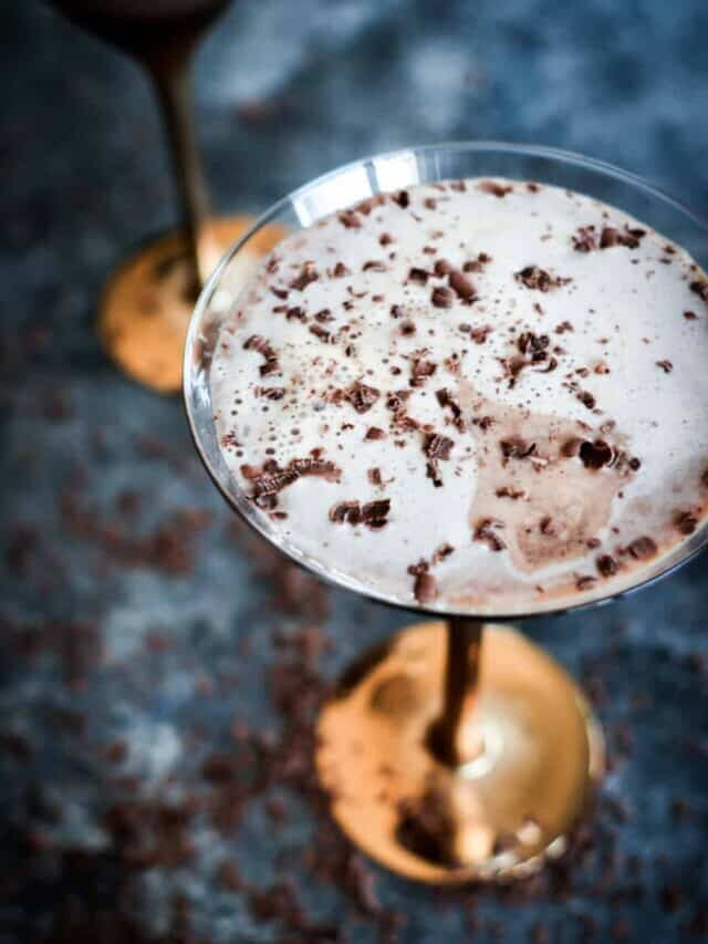 Delicious Chocolate Martini