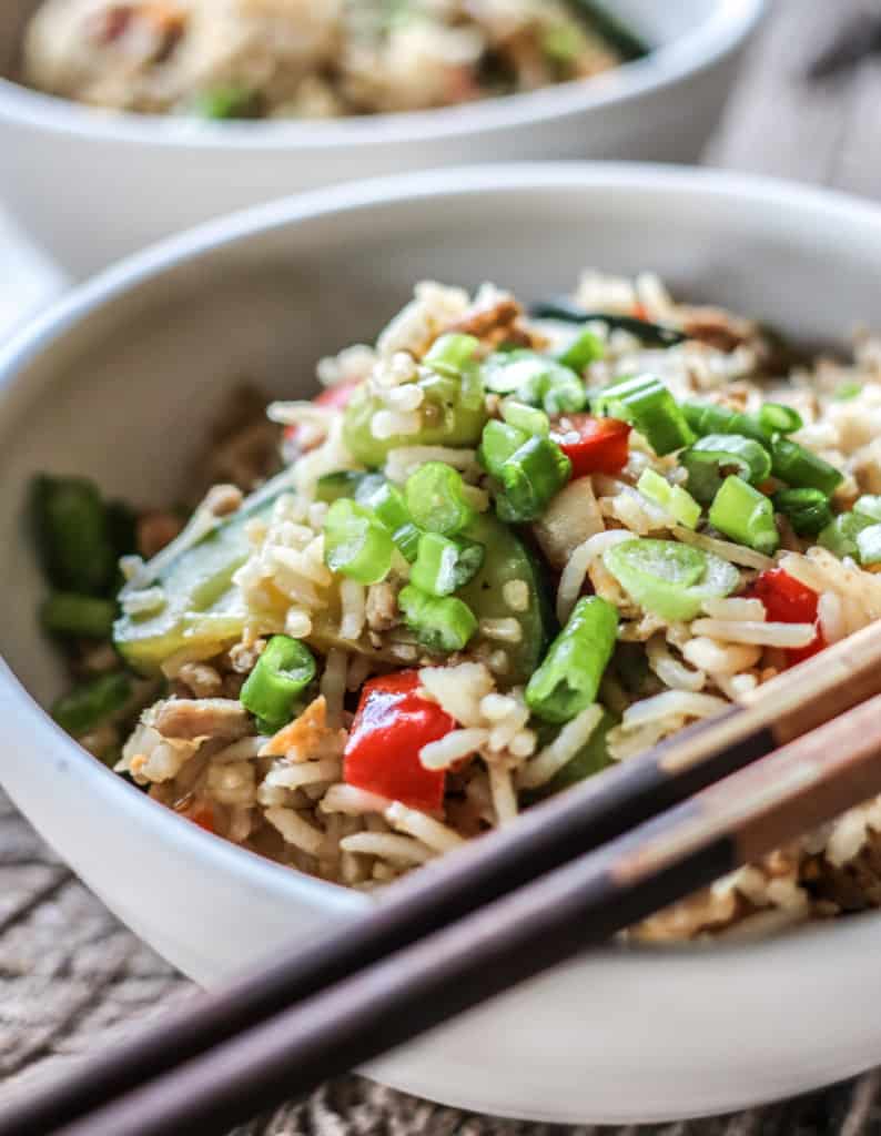 The Best Fried Rice: Ming Tsai's Chicken Fried Rice