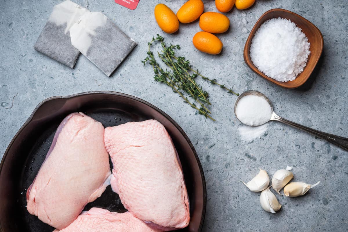 How To Cook Duck Breast Tea Brined Duck Breast GFree Foodie